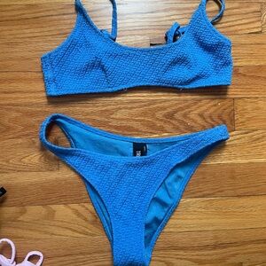 Blue Triangl bikini